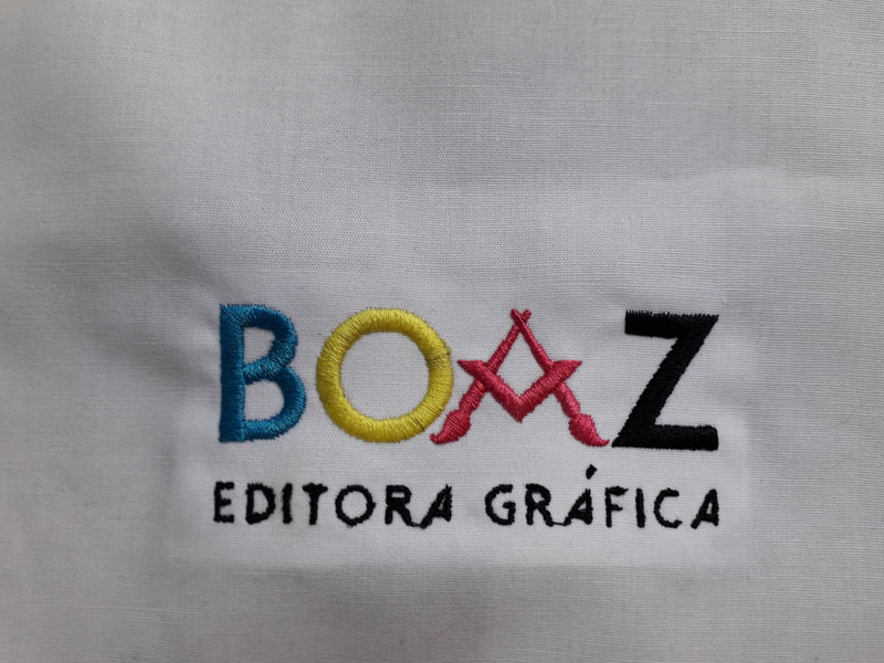 Bordado para Camisa Social, BOAZ EDITORA GRÁFICA, uniformes profissionais, uniformes