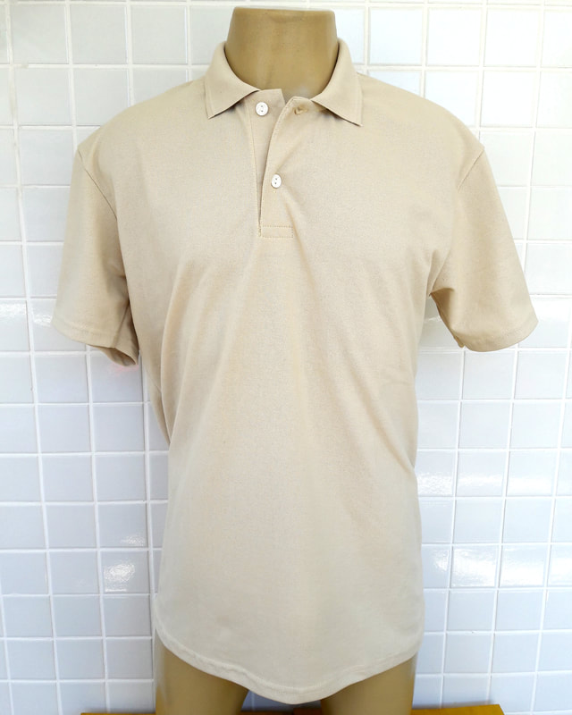 Camisa Polo Bege