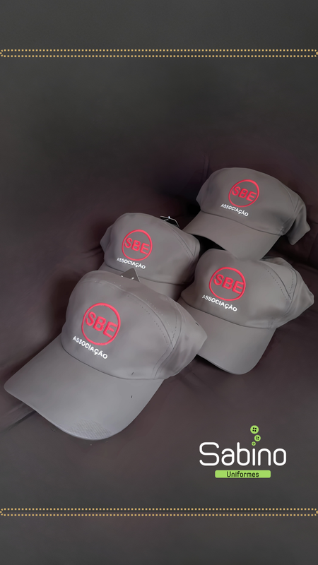 Boné em Brim com Bordado, ASSOCIAÇÃO SBE, uniformes profissionais, uniformes