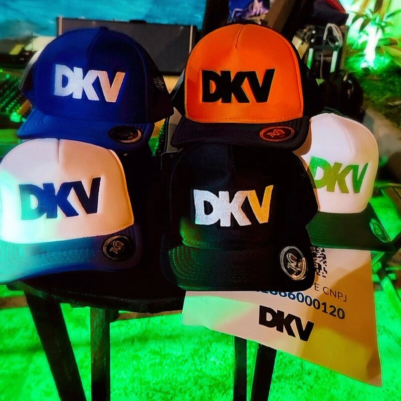 Boné com Tela e Bordado, Banda DKV, uniformes profissionais, uniformes